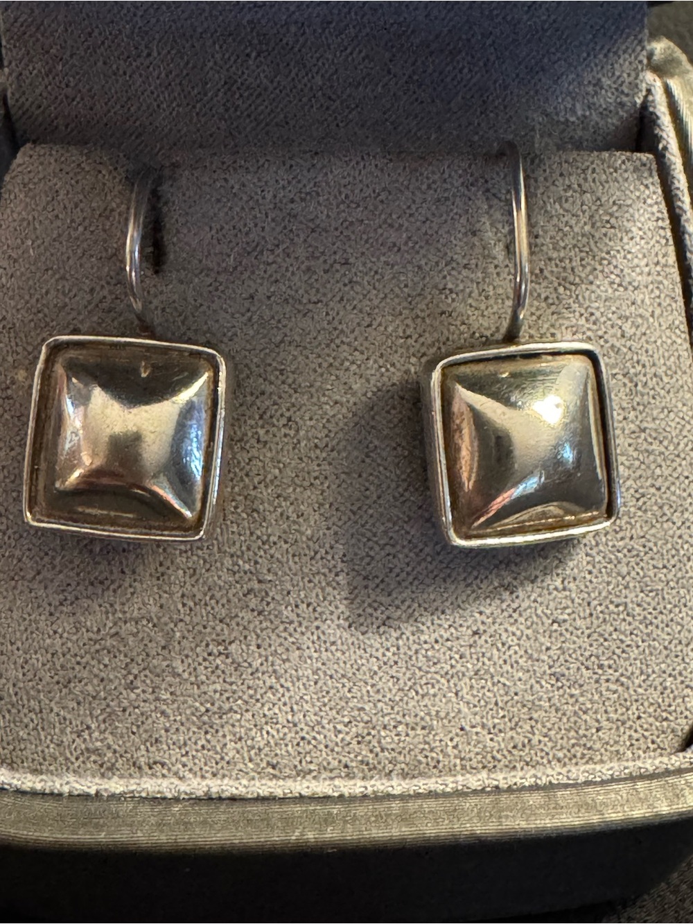 Silpada Sterling Silver Square Drop Earrings